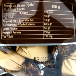 Shokolad "Elvan Fondante" (500gr)