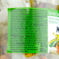 Baktat Mixed Vegetables (1610g)