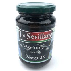 Қора зайтун "La sevillana" (370гр)
