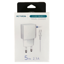 5 pin travel charger