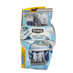 schick quatro titanium blades