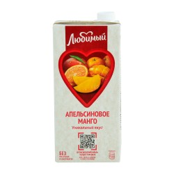 Соки Любимый - апельсиновое манго