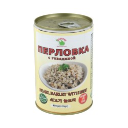 Pearl barley with beef (400gr)