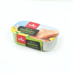 Salmon in oil with lemon...