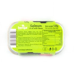 Salmon in oil with lemon "Banga"