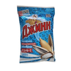 Семечки Великан 2x соленые "Джинн" (100гр)