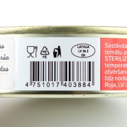 Sprotes tomatu merce "Banga" (160гр)