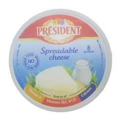 President суркаладиган пишлоқ (140гр)