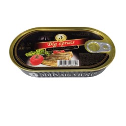 Big sprats in tomato sauce (190g)