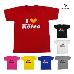 T-shirt I-love-Korea