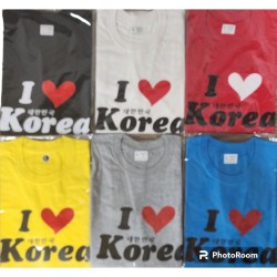 T-shirt I-love-Korea