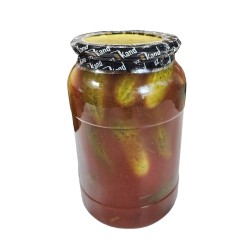 UzKand cucumber in tomato sauce (1-L)