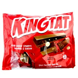 KINGTAT crispy wafer fingers hazelnut & cocoa "Elvan" (234gr)