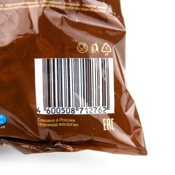 конфеты НАСЛАЖДЕНИЕ орехи и мягкая карамель "Красный Октябрь" (250гр)