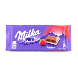 Milka strawberry (100gr)